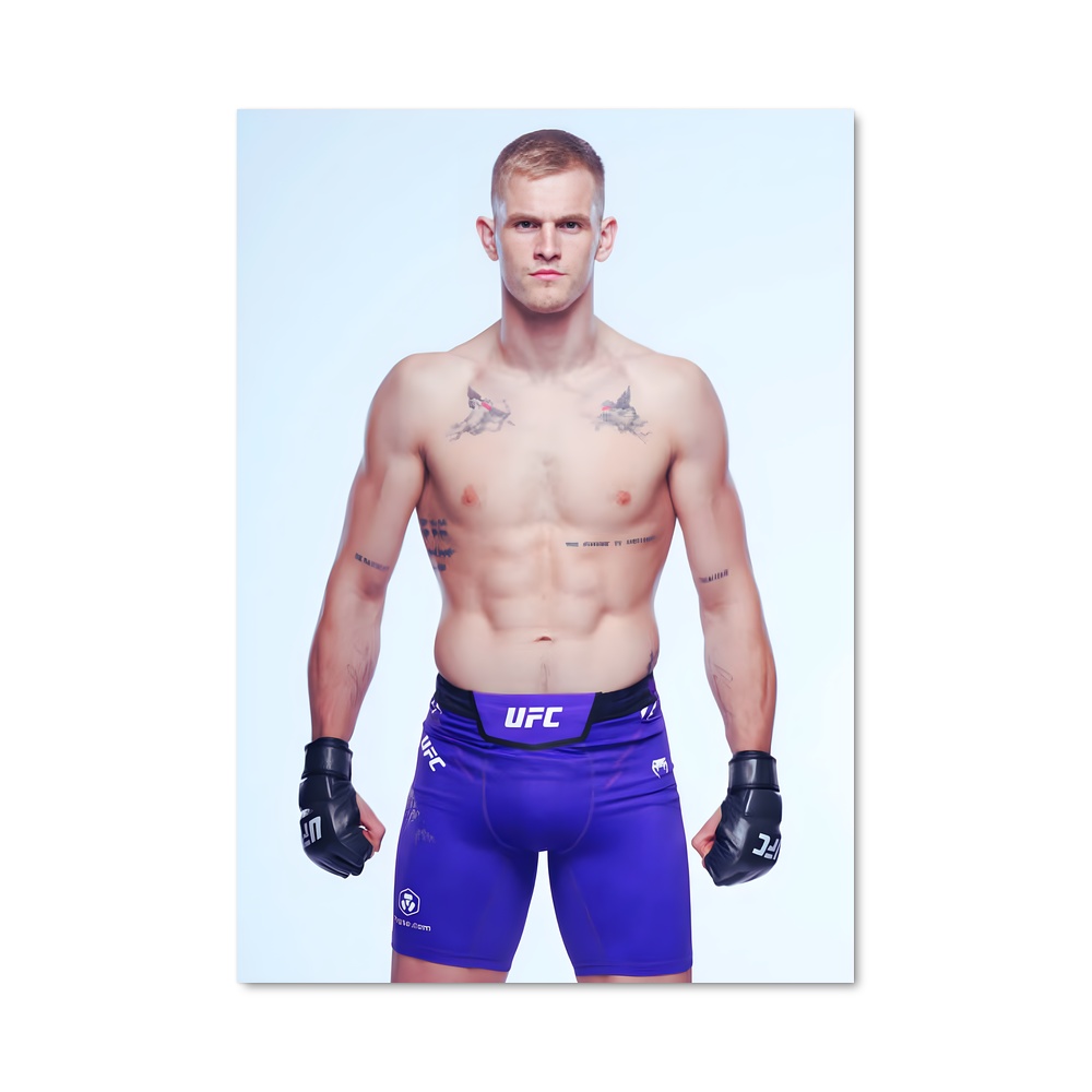 Poster Purple Fighter
